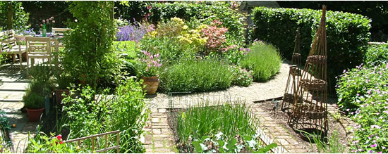 A Country Garden in Gloucestershire